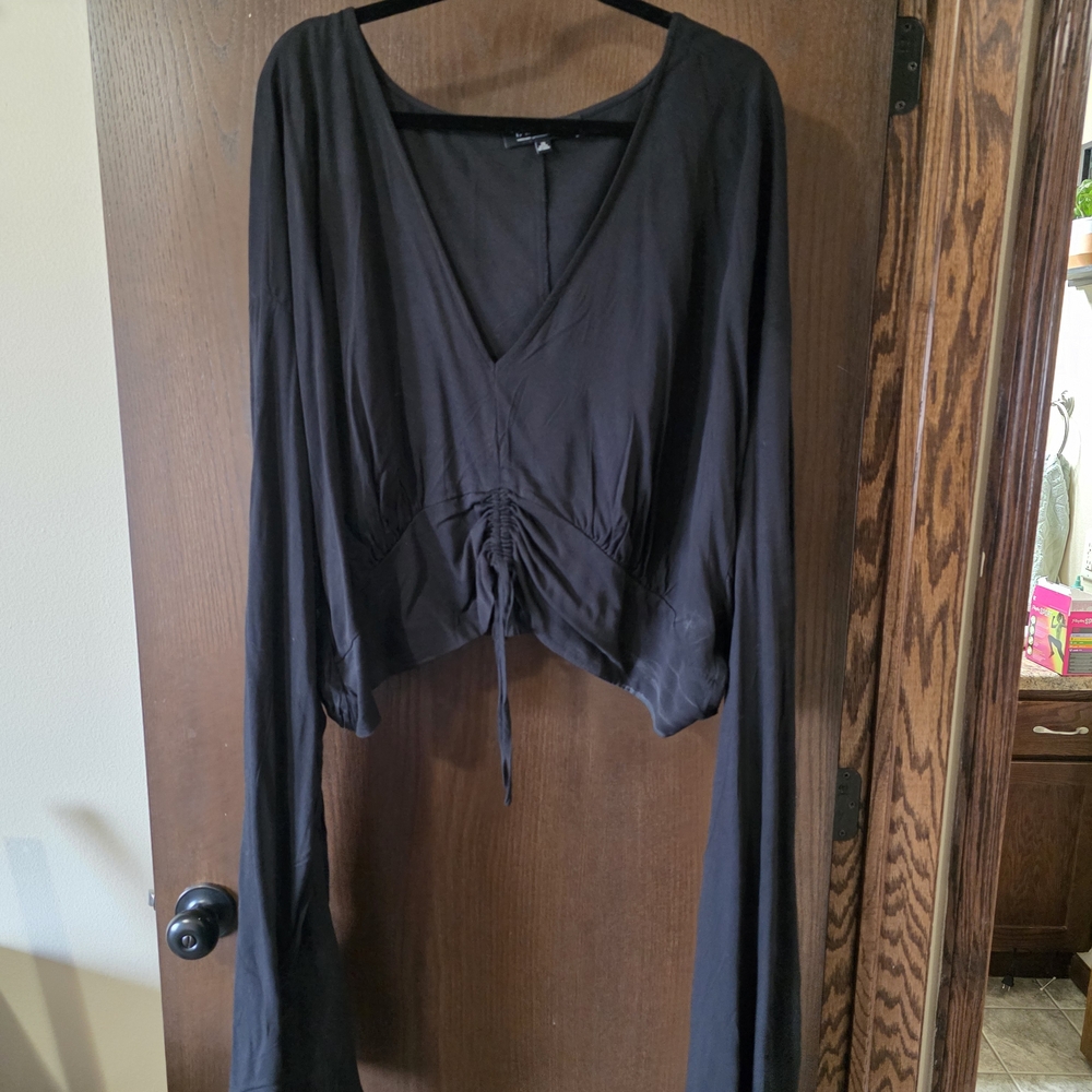 Elegant Black Women's Top